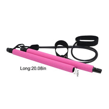 Load image into Gallery viewer, Rubber Tube Elastic Bands Pilates Stick
