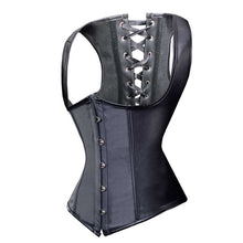 Load image into Gallery viewer, Back strap Underbust Waist Trainee Lace Up Corsets
