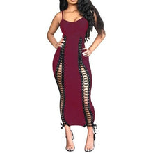 Load image into Gallery viewer, Spaghetti Strap V-Neck Bandage Dresses
