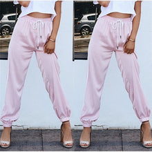 Load image into Gallery viewer, Loose Side Striped Long Sweatpants
