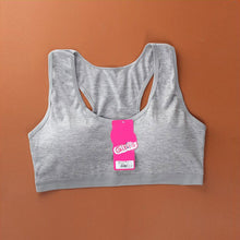 Load image into Gallery viewer, Breathable Young Girls Cotton Sports Bra
