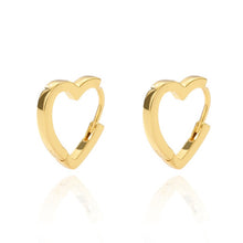 Load image into Gallery viewer, Heart Drop Stainless Steel Ear Cuff Earring
