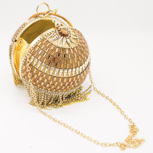 Load image into Gallery viewer, Elegant Tassels Round Wristlets Bag
