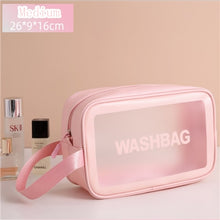 Load image into Gallery viewer, Transparent Waterproof Makeup Beauty Bag
