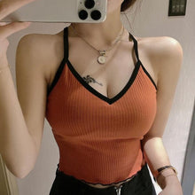 Load image into Gallery viewer, Backless Bandage Lingerie Cotton Crop Top
