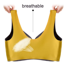 Load image into Gallery viewer, Latex Push Up Seamless Bralette

